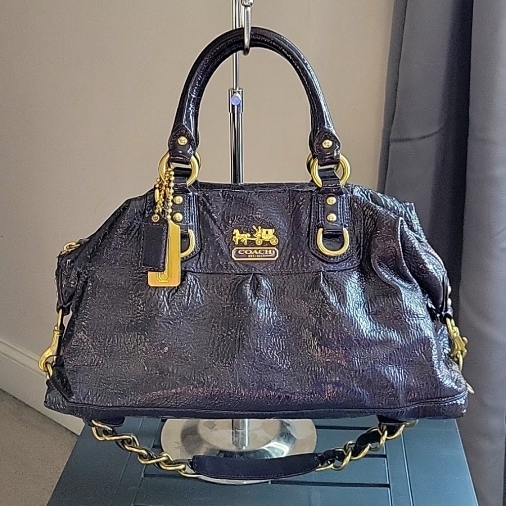 Coach Plum handbag
